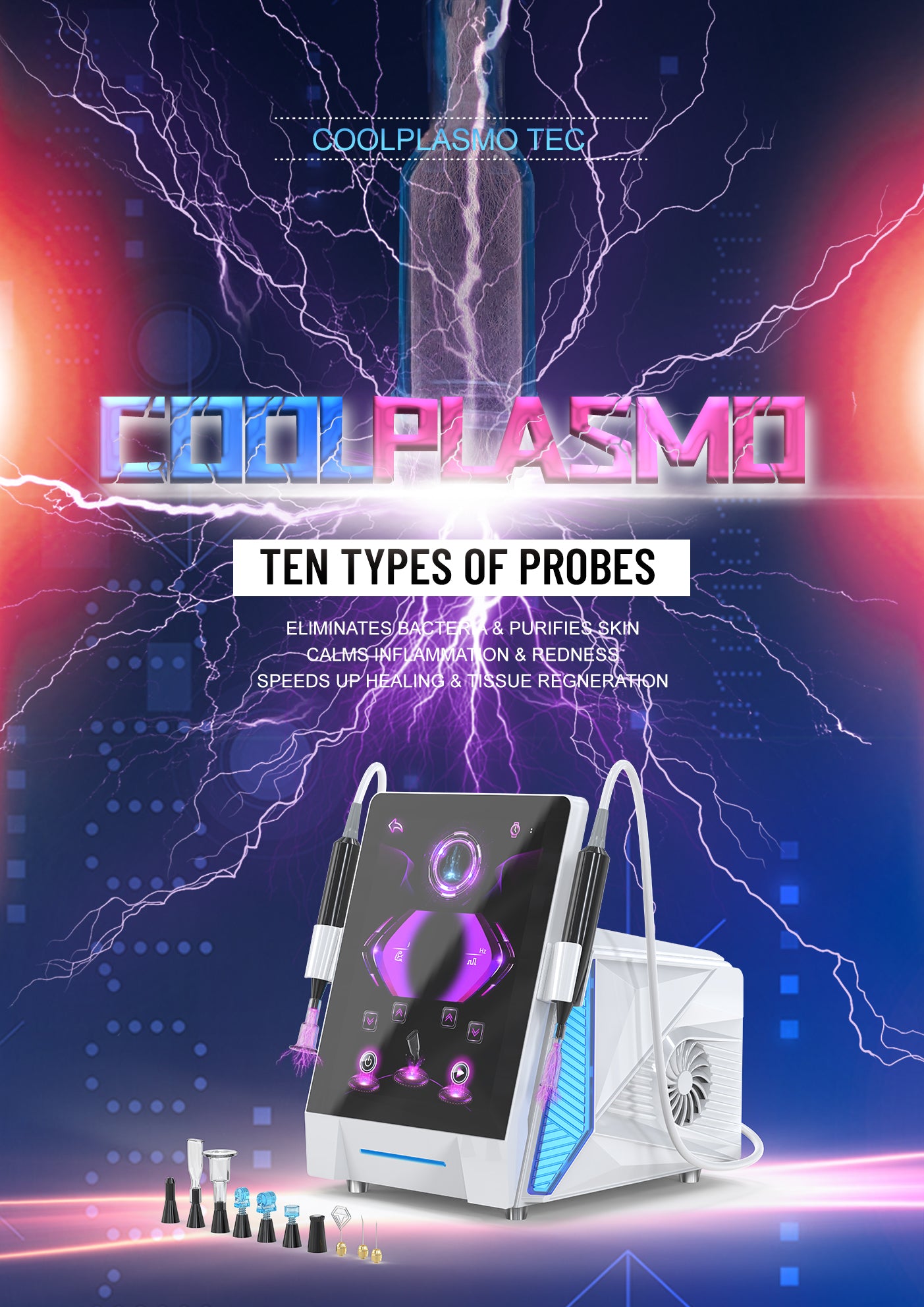 Advanced Plasma Beauty Instrument for Lifting and Tightening