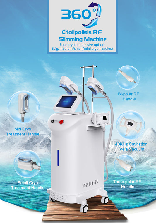 360° Cryolipolysis Slimming Machine for Full Body Fat Reduction