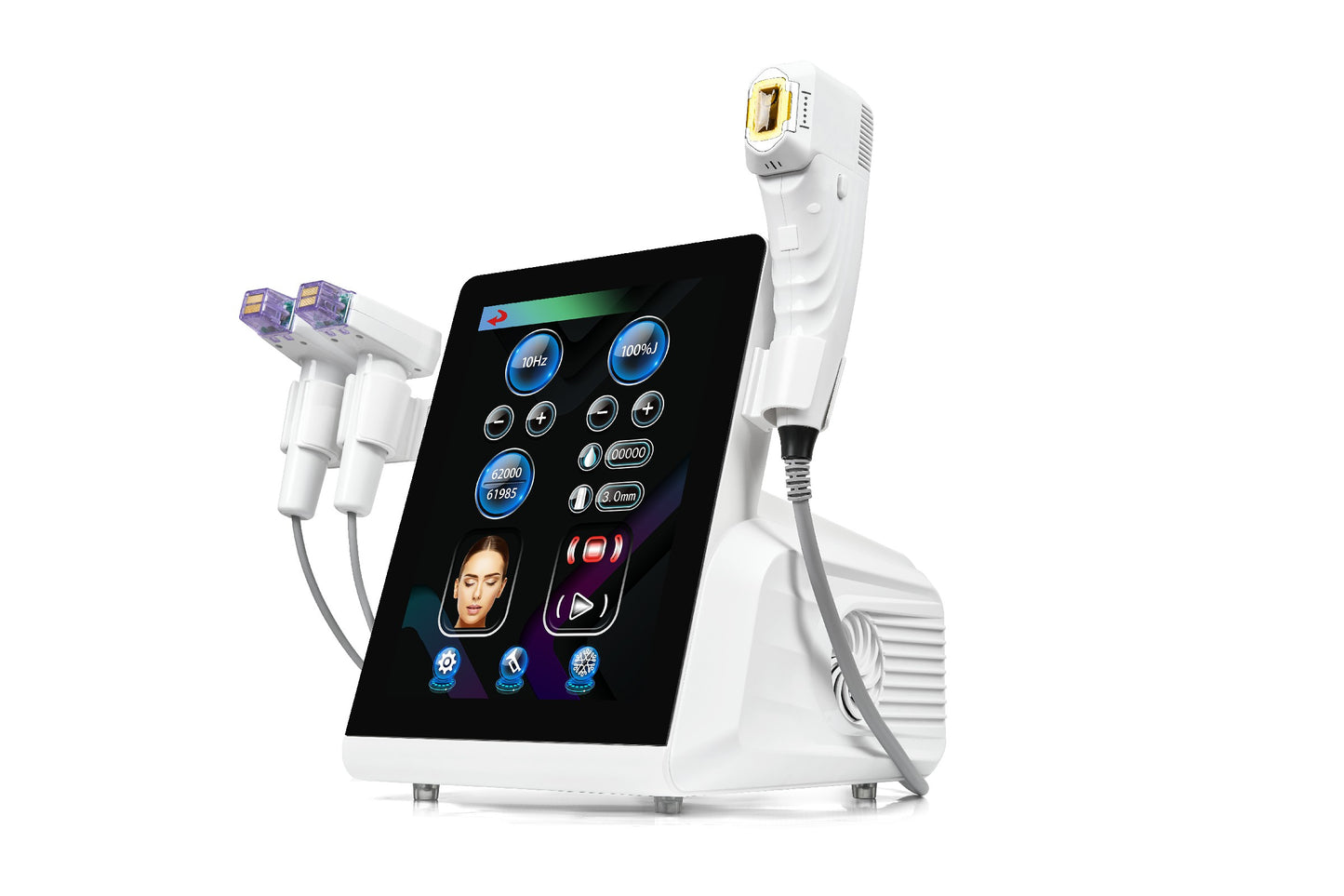 12D HIFU + M8 Microneedling Device for Skin Tightening and Lifting