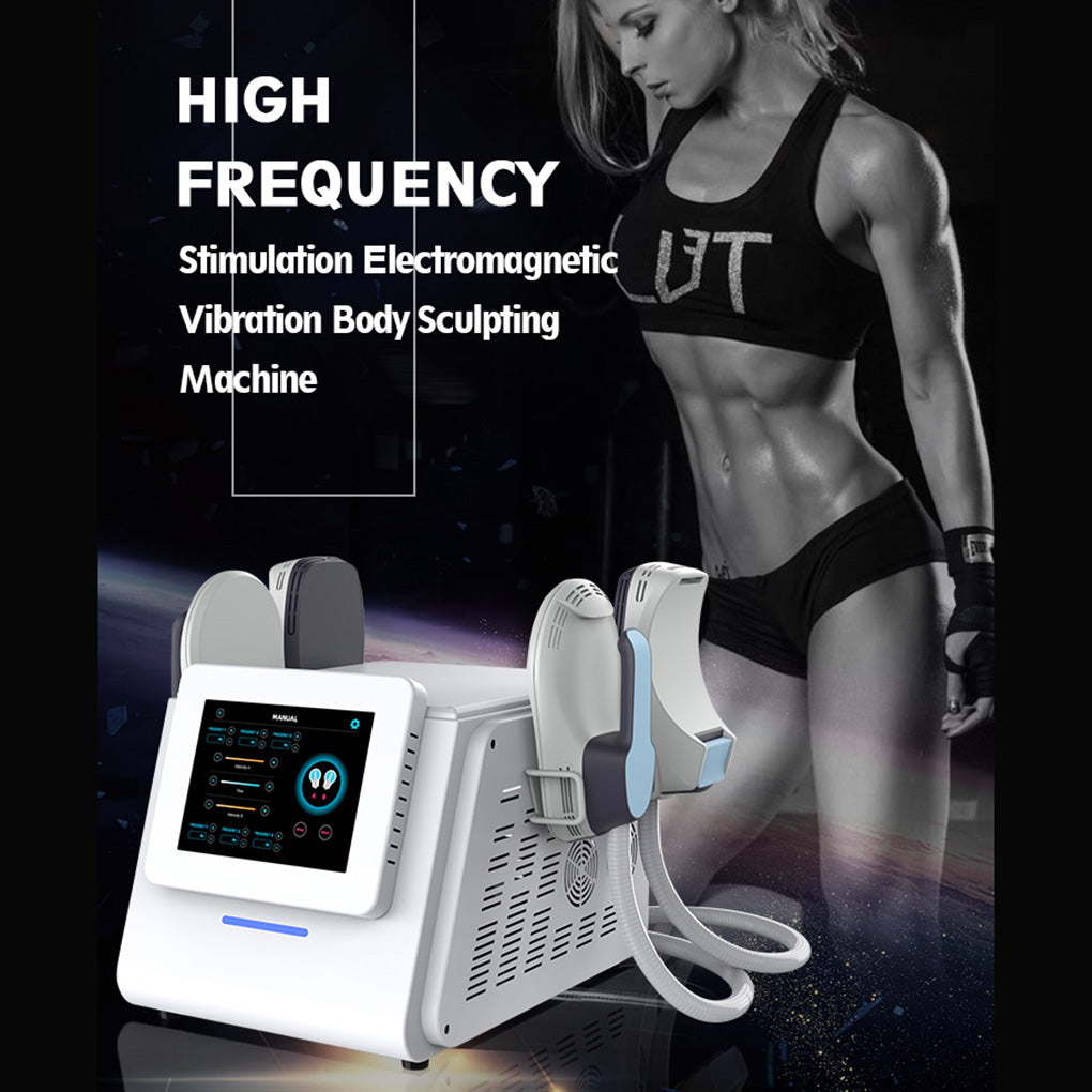Portable HIEMT Muscle Building Machine Non-Invasive EMS Body Contouring for Beauty Salon