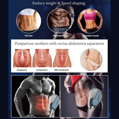 Portable HIEMT Muscle Building Machine Non-Invasive EMS Body Contouring for Beauty Salon