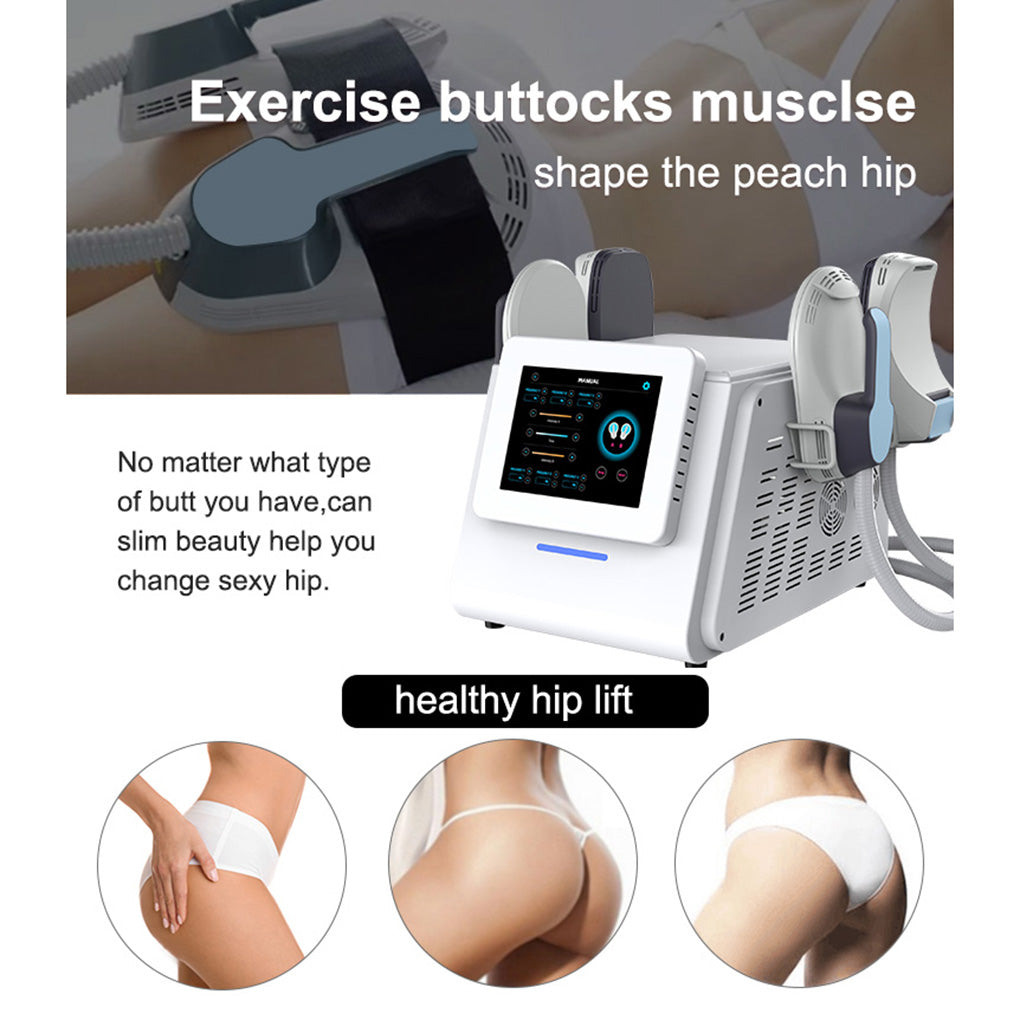 Portable HIEMT Muscle Building Machine Non-Invasive EMS Body Contouring for Beauty Salon