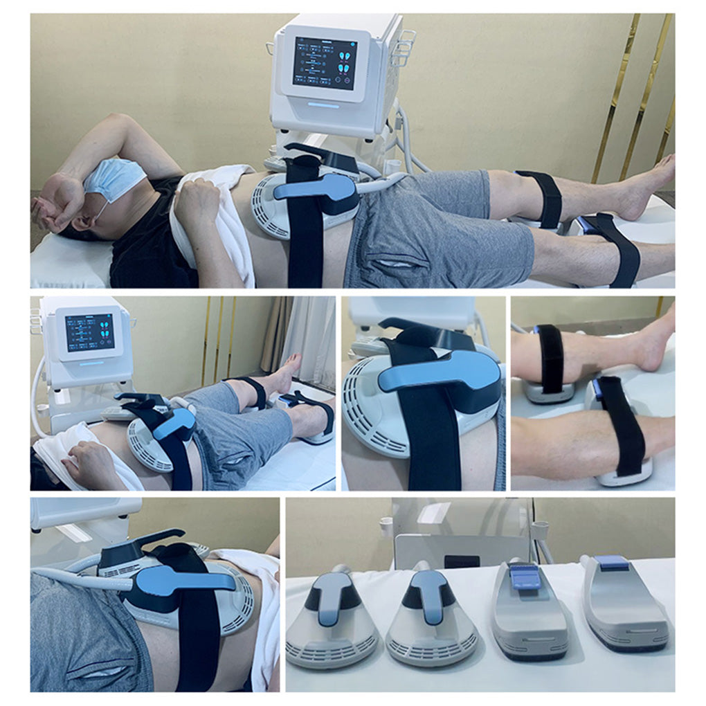 Portable HIEMT Muscle Building Machine Non-Invasive EMS Body Contouring for Beauty Salon