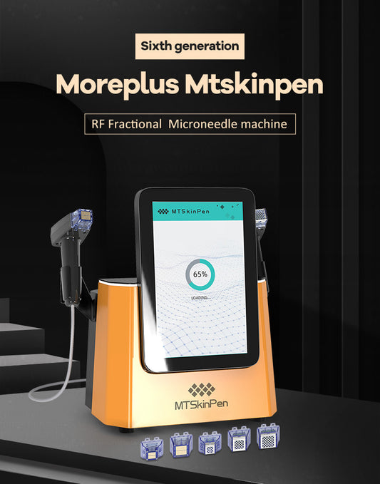 Gold RF Beauty Device for Skin Tightening and Wrinkle Reduction