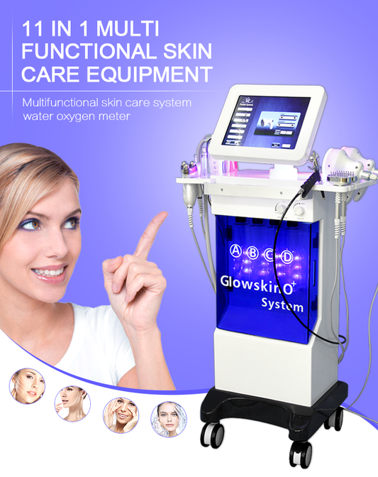 Water Oxygen Bubble Facial Device for Deep Skin Cleansing and Hydration