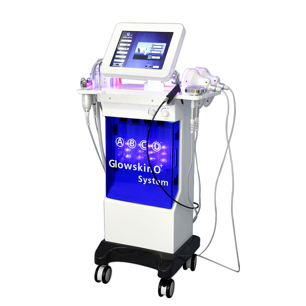 Water Oxygen Bubble Facial Device for Deep Skin Cleansing and Hydration