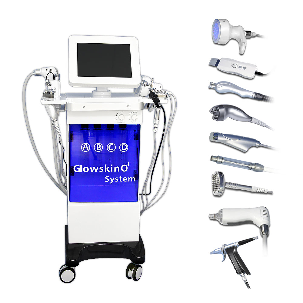 Water Oxygen Bubble Facial Device for Deep Skin Cleansing and Hydration