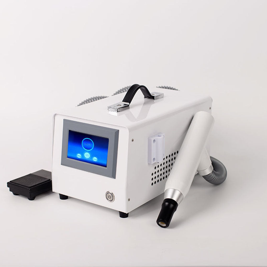 Portable Q Switched ND YAG Laser Carbon Peeling Machine Tattoo Removal Pigmentation Treatment System
