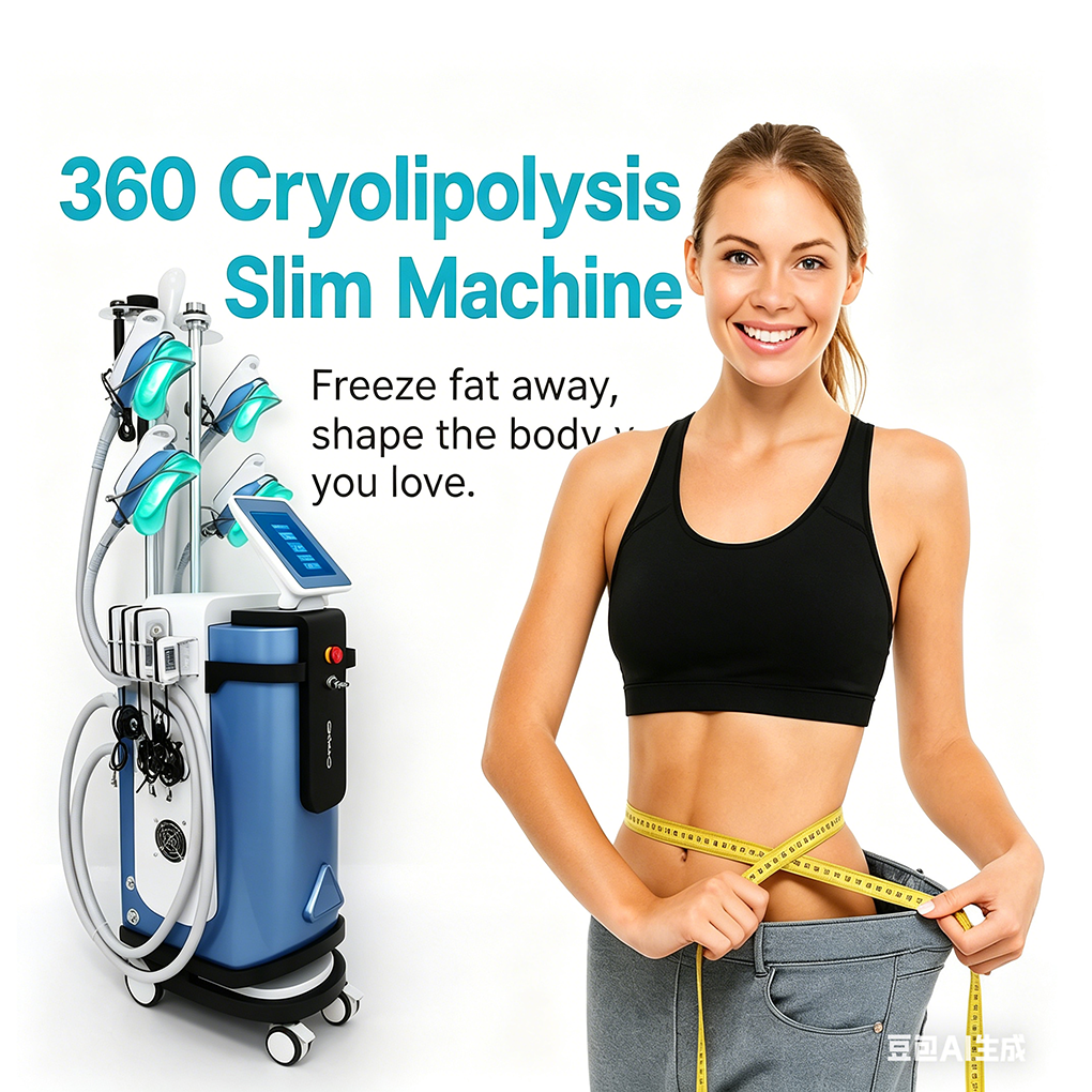 Non Invasive Body Contouring Slimming Machine with Cryolipolysis RF Tightening Vacuum Sculpt 40K Cavitation