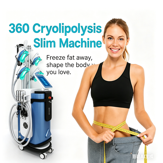 Non Invasive Body Contouring Slimming Machine with Cryolipolysis RF Tightening Vacuum Sculpt 40K Cavitation