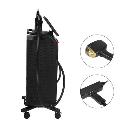 2-in-1 Diode Laser Hair Removal & Q-Switched Laser Machine for Tattoo Removal and Skin Rejuvenation