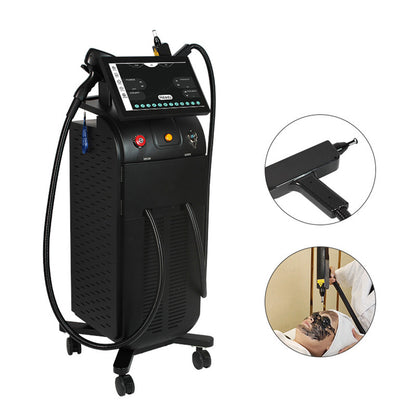 2-in-1 Diode Laser Hair Removal & Q-Switched Laser Machine for Tattoo Removal and Skin Rejuvenation