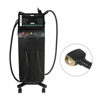2-in-1 Diode Laser Hair Removal & Q-Switched Laser Machine for Tattoo Removal and Skin Rejuvenation