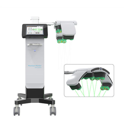 Non-Invasive Cold Laser Weight Loss Machine LLLT Lipolaser Body Shaping System for Waist Back & Double Chin