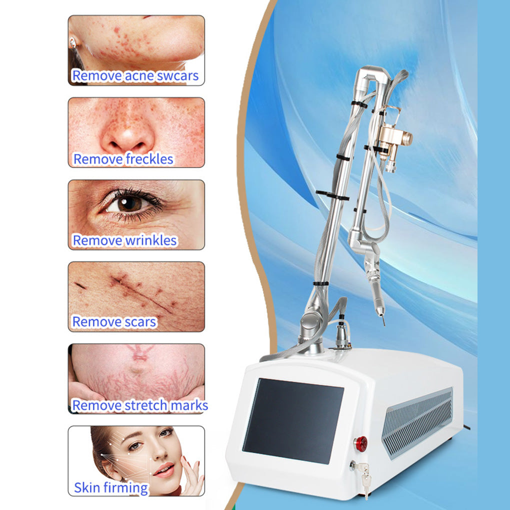 High Power CO₂ Laser for Skin Tightening Wrinkle Reduction and Acne Scar Therapy