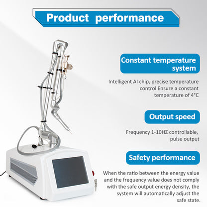 High Power CO₂ Laser for Skin Tightening Wrinkle Reduction and Acne Scar Therapy