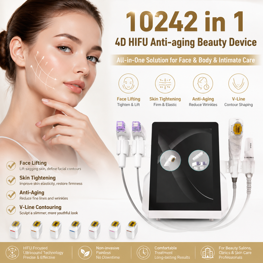 Professional HIFU Facial Lifting & Skin Rejuvenation Device