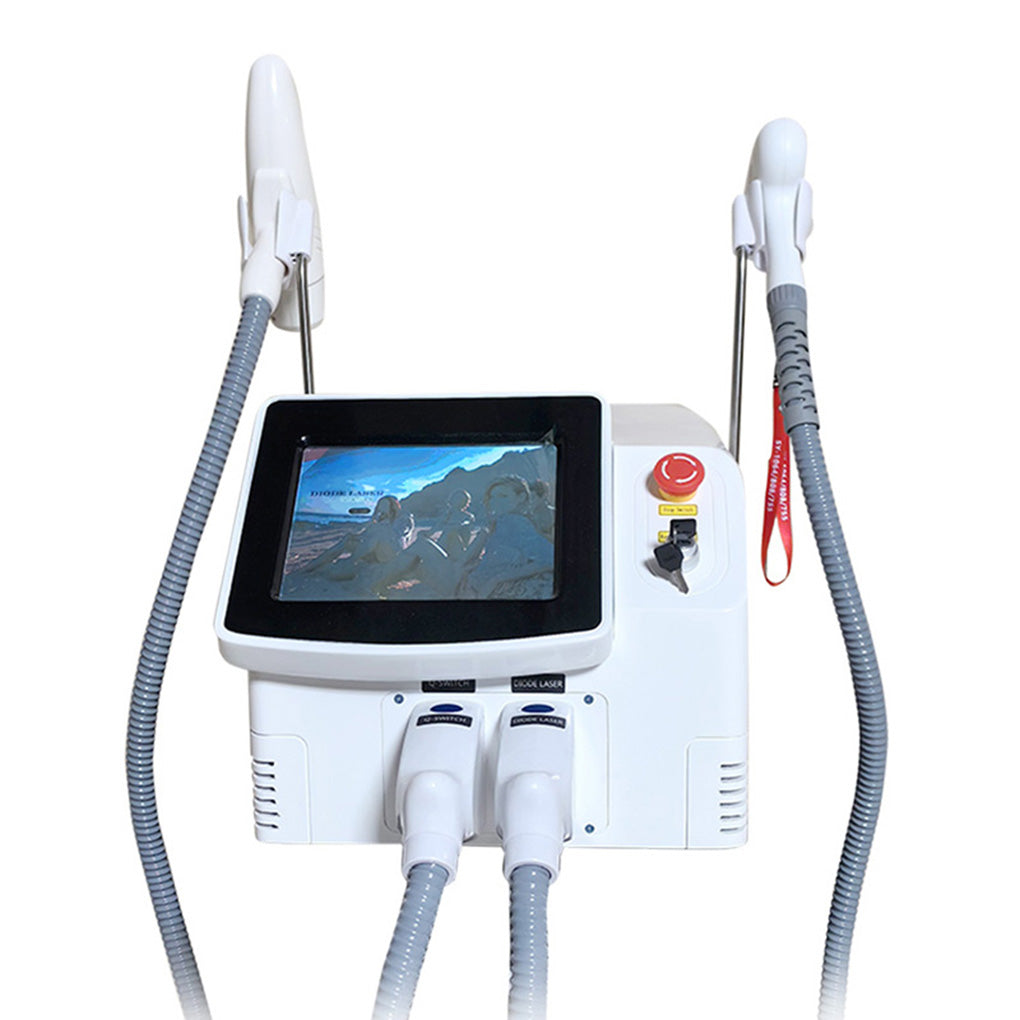 Multi-Function Diode Laser Hair Removal and Q-Switch Tattoo Removal Laser for Beauty Clinics