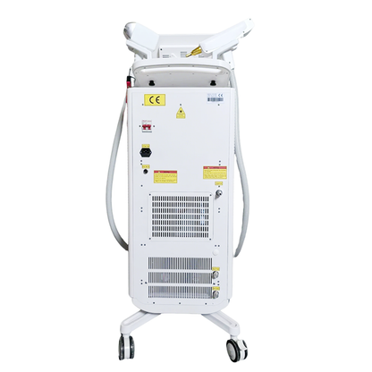2-in-1 Diode Laser Hair Removal & Q-Switched Laser Machine for Tattoo Removal and Skin Rejuvenation