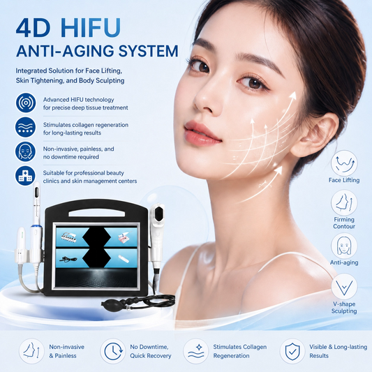 Advanced HIFU Skin Rejuvenation & Face Lifting Machine