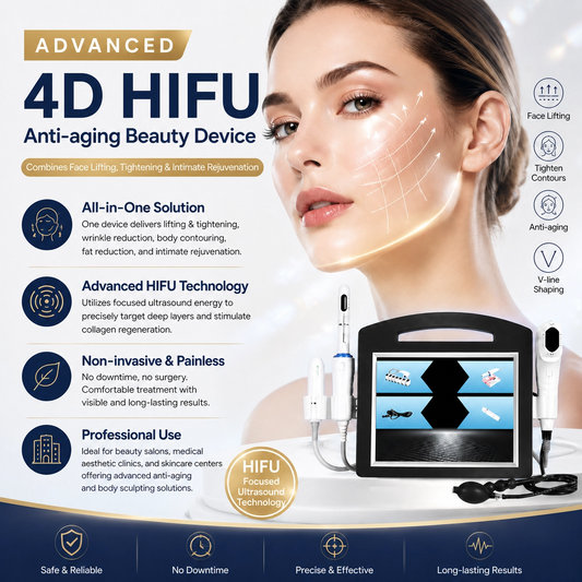 Professional HIFU Face Lifting & Skin Tightening Device