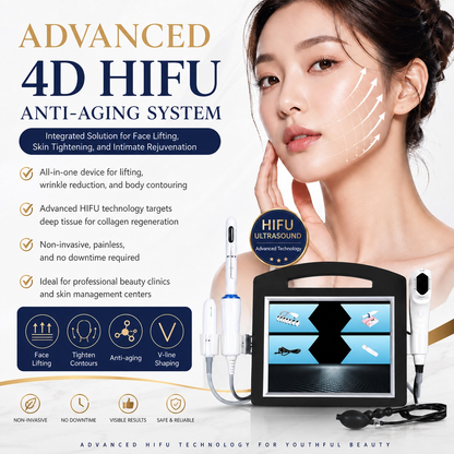 Professional HIFU Skin Tightening & Anti-Aging Machine