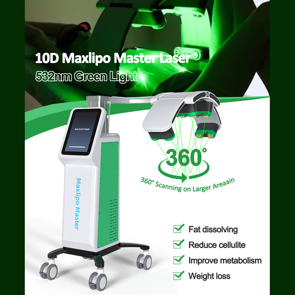 High ROI Cold Laser Slimming Machine for Salon Zerona Inspired LLLT Fat Reduction & Body Sculpting Equipment with 10 Emitters