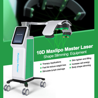 High ROI Cold Laser Slimming Machine for Salon Zerona Inspired LLLT Fat Reduction & Body Sculpting Equipment with 10 Emitters