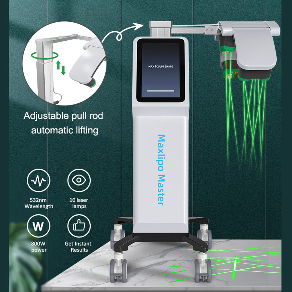High ROI Cold Laser Slimming Machine for Salon Zerona Inspired LLLT Fat Reduction & Body Sculpting Equipment with 10 Emitters