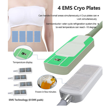 Salon Fat Freezing Machine with Lipolysis Laser and EMS Muscle Sculpting Function