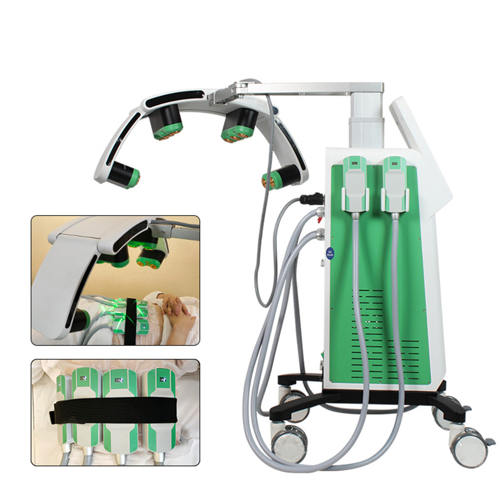 Salon Fat Freezing Machine with Lipolysis Laser and EMS Muscle Sculpting Function