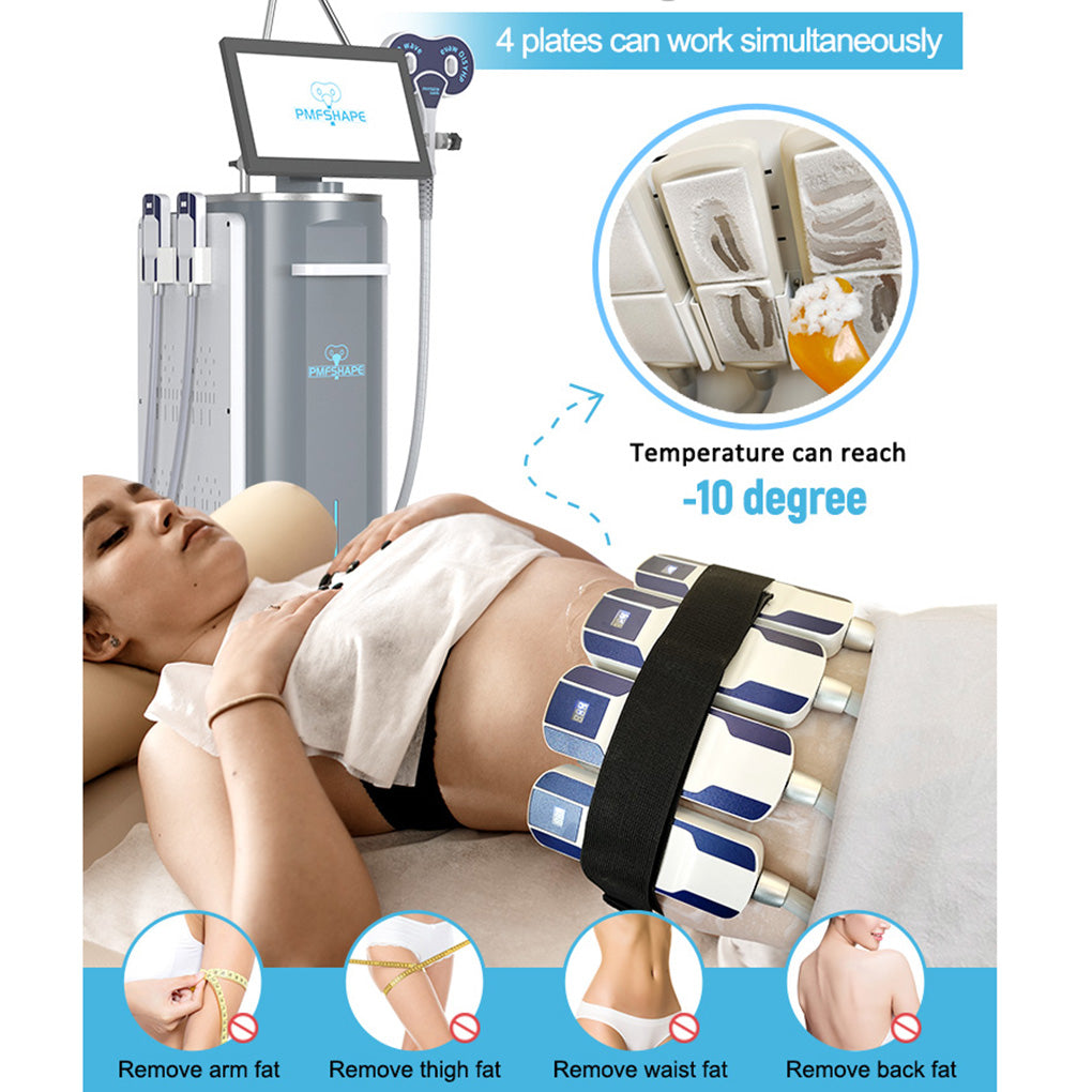 Cryolipolysis Pads Magnetic Therapy EMS 3 in 1 Body Contouring Machine Factory Direct Supply