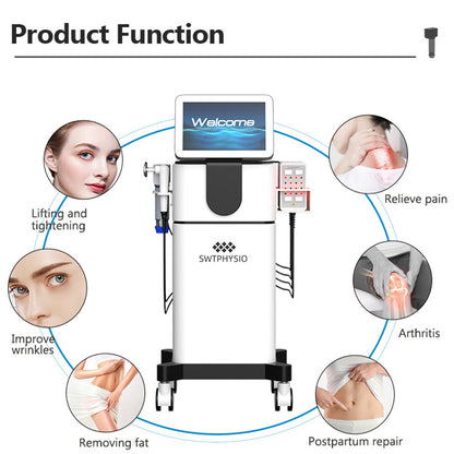 Multifunctional Shockwave Therapy Machine for Fat Reduction Body Contouring & Skin Tightening