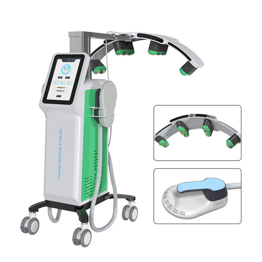 HIEMT EMS Muscle sculptor Machine with Lipolysis Cold Laser for Fat Loss Treatment