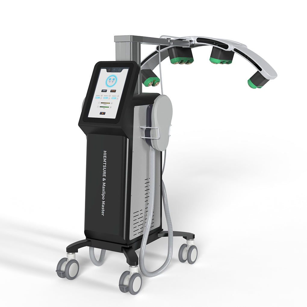 HIEMT EMS Muscle sculptor Machine with Lipolysis Cold Laser for Fat Loss Treatment