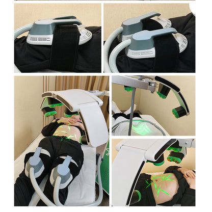 HIEMT EMS Muscle sculptor Machine with Lipolysis Cold Laser for Fat Loss Treatment