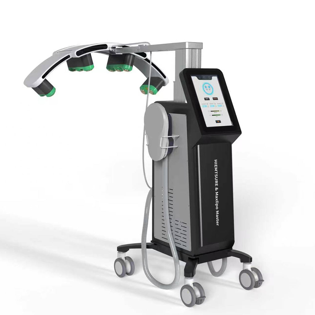 HIEMT EMS Muscle sculptor Machine with Lipolysis Cold Laser for Fat Loss Treatment